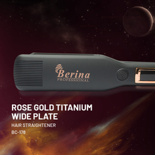 Rose Gold Titanium Wide Plate